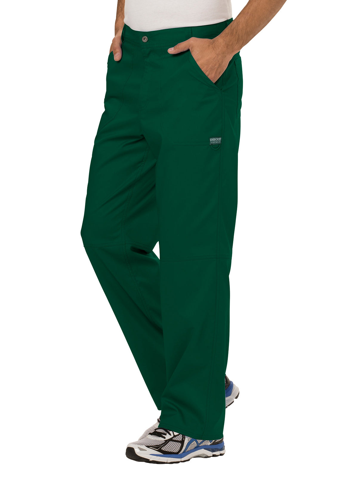 Men's 7-Pocket Fly Drawstring Front Pant - WW140 - Hunter Green