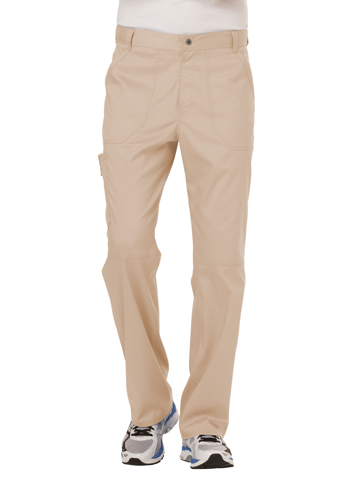 Men's 7-Pocket Fly Drawstring Front Pant - WW140 - Khaki