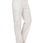 Men's 7-Pocket Fly Drawstring Front Pant - WW140 - White