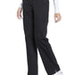 Women's Mid Rise Straight Leg Cargo Pant - WW170 - Black