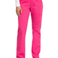 Women's Mid Rise Straight Leg Cargo Pant - WW170 - Electric Pink