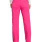 Women's Mid Rise Straight Leg Cargo Pant - WW170 - Electric Pink