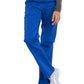 Women's Mid Rise Straight Leg Cargo Pant - WW170 - Galaxy Blue