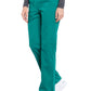 Women's Mid Rise Straight Leg Cargo Pant - WW170 - Hunter Green