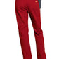 Women's Mid Rise Straight Leg Cargo Pant - WW170 - Red