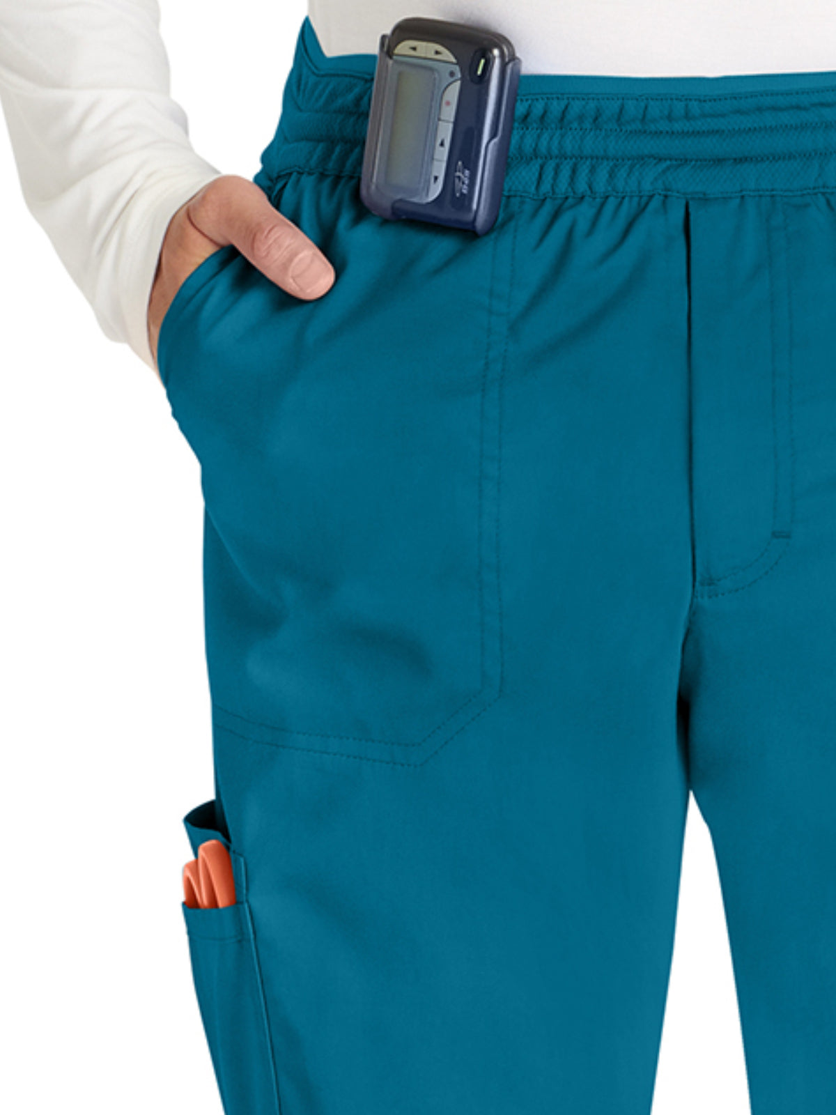 Men's 6-Pocket Jogger Pant - WW251 - Caribbean Blue