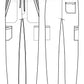 Men's 6-Pocket Jogger Pant - WW251 - Ciel