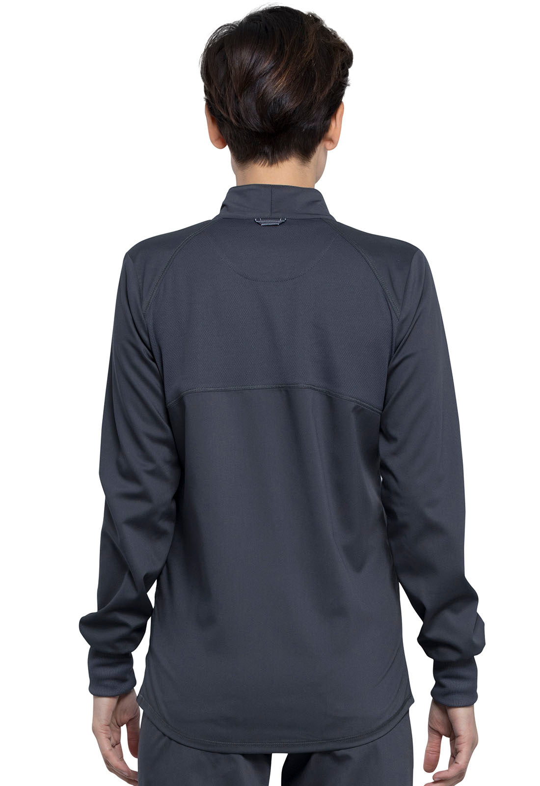 Women's 2-Pocket Zip Front Jacket - WW301 - Pewter