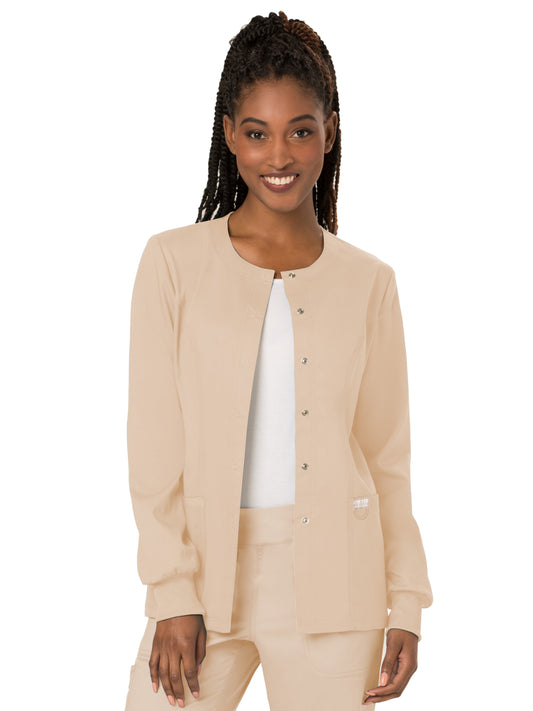 Women's 3-Pocket Snap Front Jacket - WW310 - Khaki