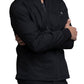 Men's 5-Pocket Zip Front Jacket - WW320 - Black