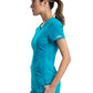 Women's 2-Pocket V-Neck Top - WW601 - Teal Blue