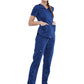 Women's 2-Pocket V-Neck Top - WW612 - Navy