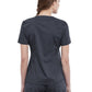 Women's 2-Pocket V-Neck Top - WW612 - Pewter