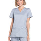 Women's 3-Pocket V-Neck Top - WW620 - Grey