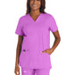 Women's 3-Pocket V-Neck Top - WW620 - Sweet Berry