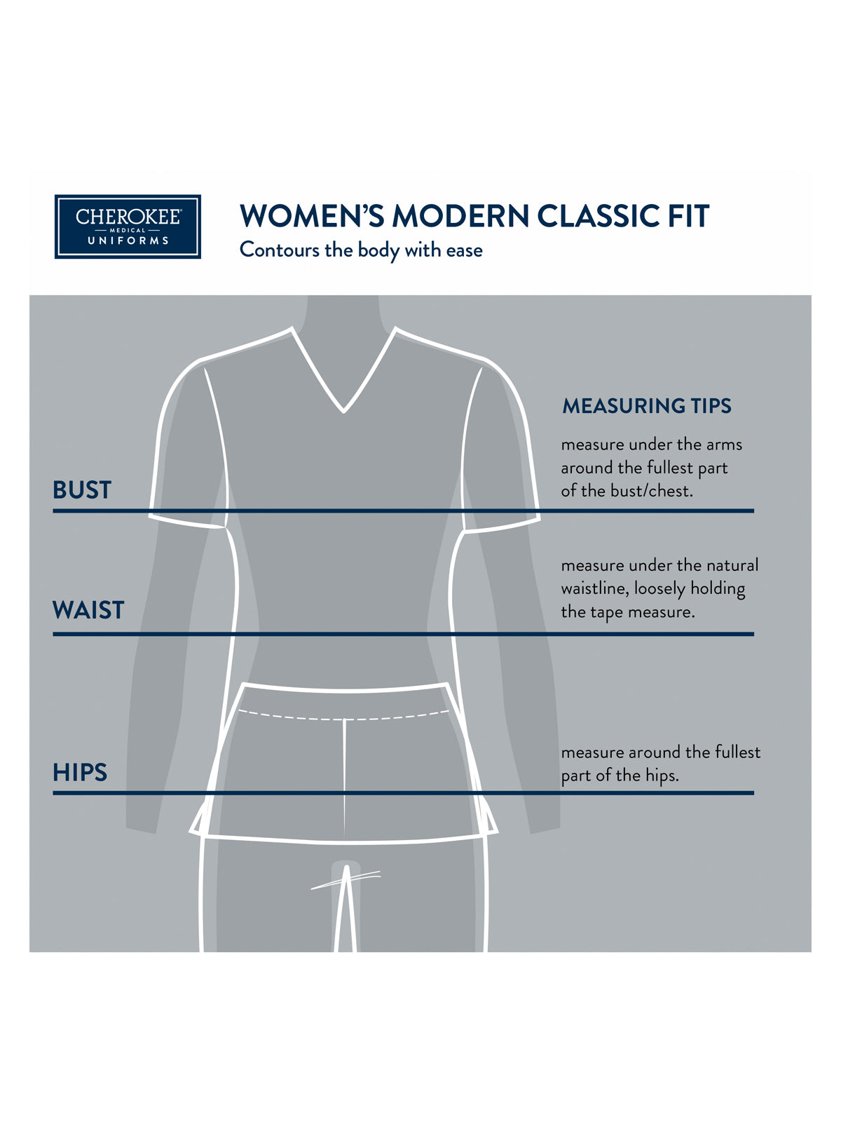 Women's 4-Pocket Snap Front V-Neck Top - WW622 - Navy