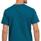 Unisex 1-Pocket Tuckable V-Neck Top - WW625 - Caribbean Blue