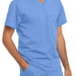 Unisex 1-Pocket Tuckable V-Neck Top - WW625 - Ciel Blue