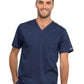 Unisex 1-Pocket Tuckable V-Neck Top - WW625 - Navy
