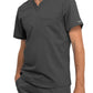 Unisex 1-Pocket Tuckable V-Neck Top - WW625 - Pewter