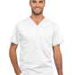 Unisex 1-Pocket Tuckable V-Neck Top - WW625 - White