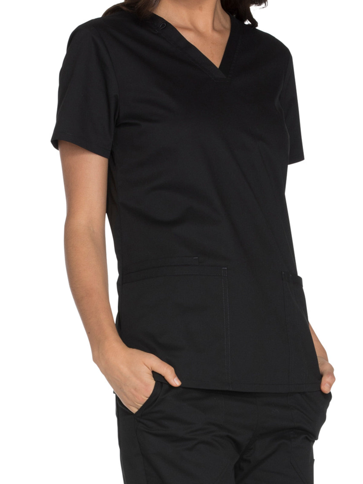 Women's 3-Pocket V-Neck Top