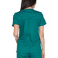 Women's 3-Pocket V-Neck Top - WW630 - Hunter