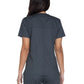 Women's 3-Pocket V-Neck Top - WW630 - Pewter