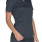 Women's 3-Pocket V-Neck Top - WW630 - Pewter