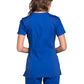 Women's 2-Pocket V-Neck Top - WW645 - Galaxy Blue