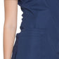 Women's 2-Pocket V-Neck Top - WW645 - Navy