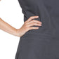 Women's 2-Pocket V-Neck Top - WW645 - Pewter