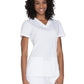 Women's 2-Pocket V-Neck Top - WW645 - White