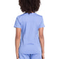 Women's 3-Pocket V-Neck Top - WW665 - Ciel Blue
