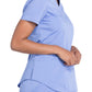 Women's 3-Pocket V-Neck Top - WW665 - Ciel Blue
