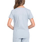 Women's 3-Pocket V-Neck Top - WW665 - Grey