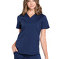 Women's 3-Pocket V-Neck Top - WW665 - Navy