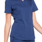 Women's 3-Pocket V-Neck Top - WW665 - Navy