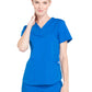 Women's 3-Pocket V-Neck Top - WW665 - Royal