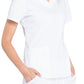 Women's 3-Pocket V-Neck Top - WW665 - White