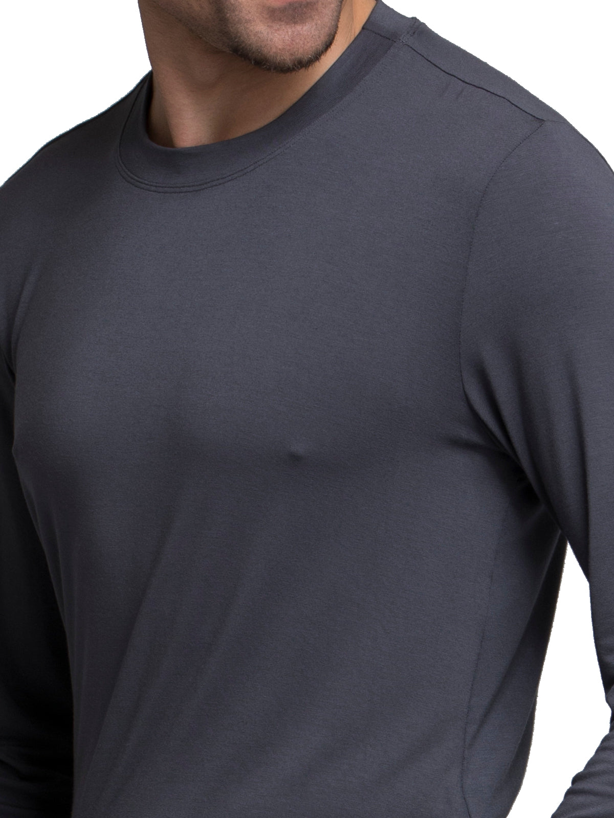 Men's Underscrub Knit Top - WW700 - Pewter