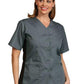 Women's Side Flex Tunic Shirt - 6003 - Pewter/Black