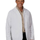 Men's Three-Pocket 32" Extra-Long Consultation Lab Coat - 6284 - White