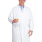 Men's Three-Pocket 45" Full-Length Extra Long Lab Coat - 6499 - White