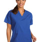 Unisex Reversible V-Neck Top in Blueberry - 6690 - Blueberry