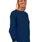 Unisex No Pocket Long Sleeve Shirt - 6740 - Navy