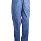 Women's Fashion Slacks Pant - 7456 - Ciel Blue