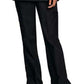 Women's Drawstring Flare Cargo Pant - 7988 - Black
