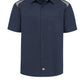 Men's Performance Short-Sleeve Team Shirt - 05 - Dark Navy/Smoke