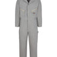 Unisex Deluxe Cotton Zippered Coverall - 4877 - Gray